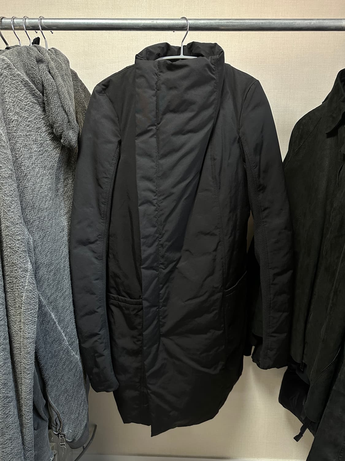 릭오웬스 사선 구스패딩 여성용 상품이미지2