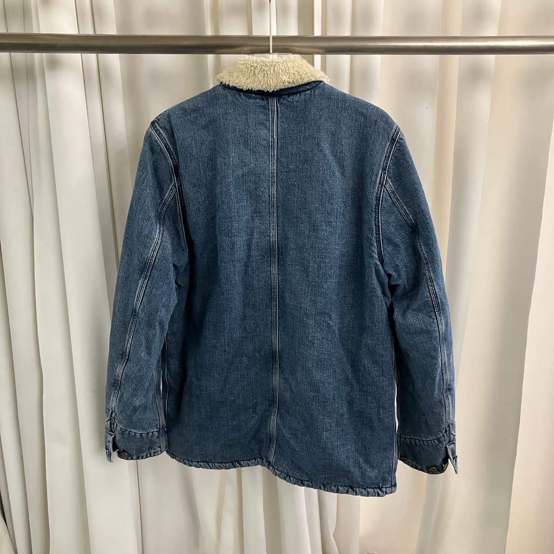 칼하트 윕 쉐르파 데님 피닉스 코트 M 상품이미지2