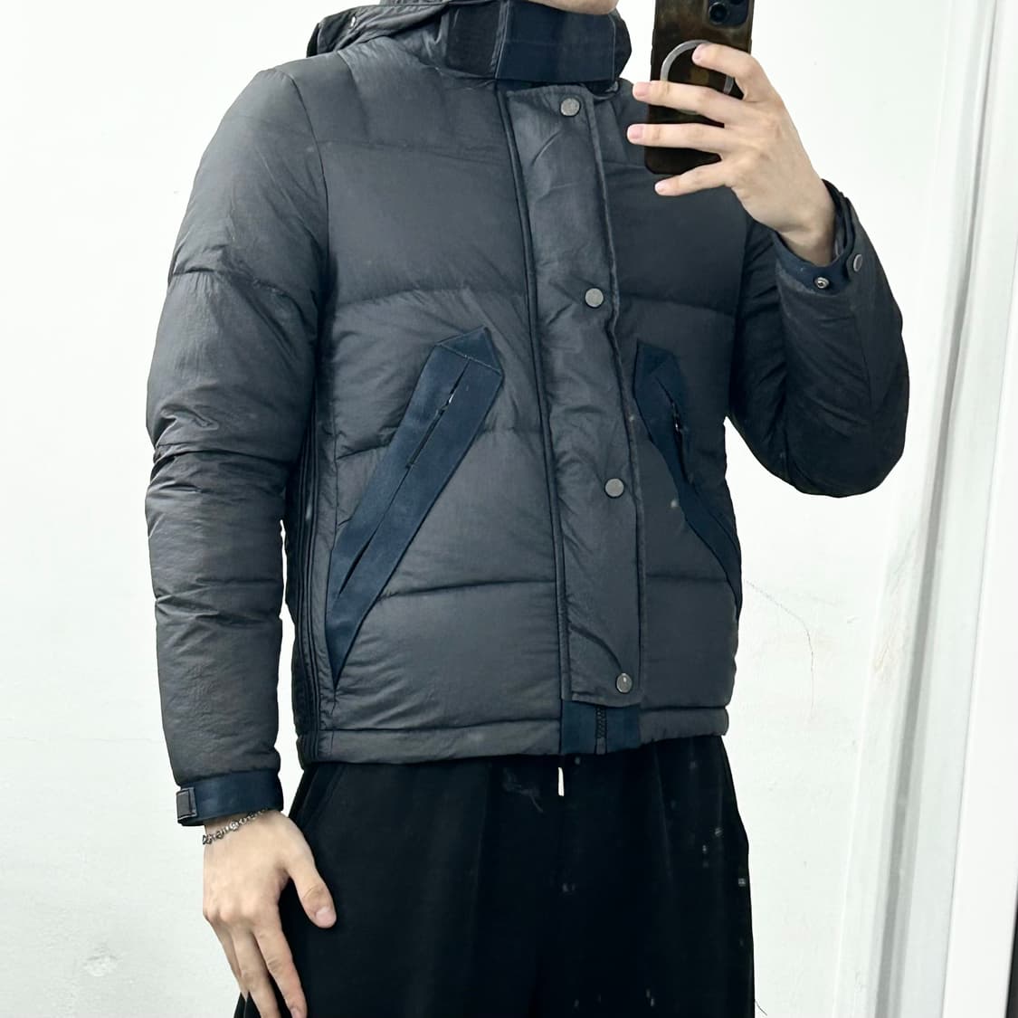 CP 컴퍼니 밀리밀레아 구스다운 고글 패딩 상품이미지2