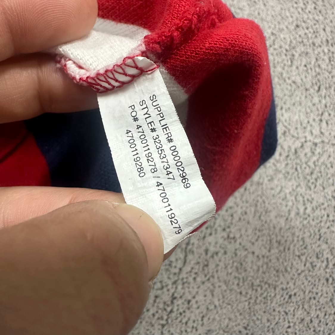 ✨ (바배) 폴로 랄프로렌 빅포니 스트라이프 카라 반팔티 (18-20) 상품이미지4