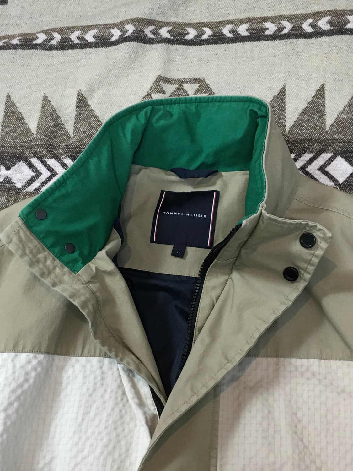 타미힐피거 아이콘 컬러 블럭 자켓 상품이미지3