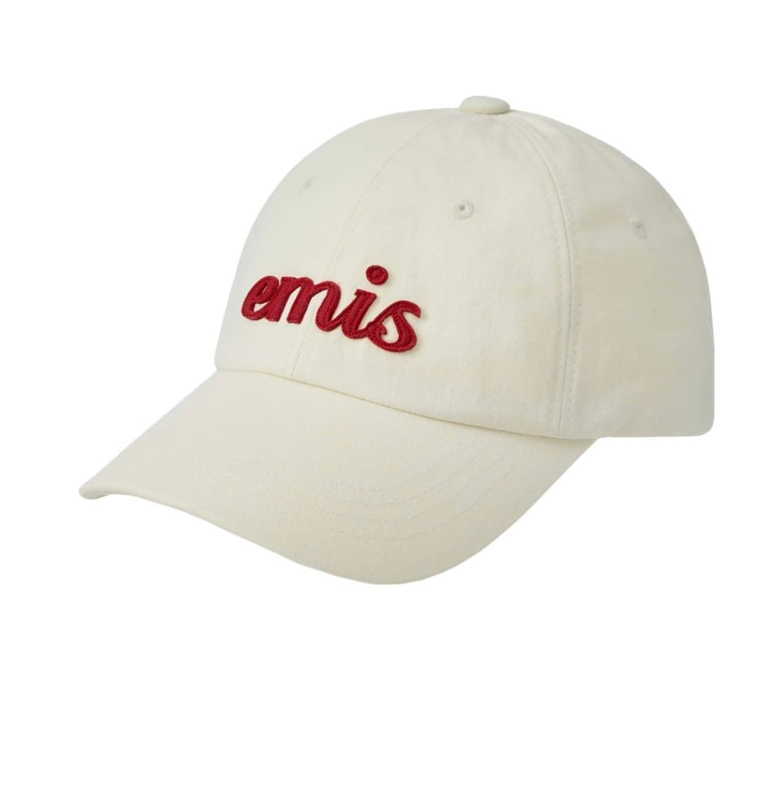 이미스 아플리케 볼캡 크림 새상품 판매 상품이미지3