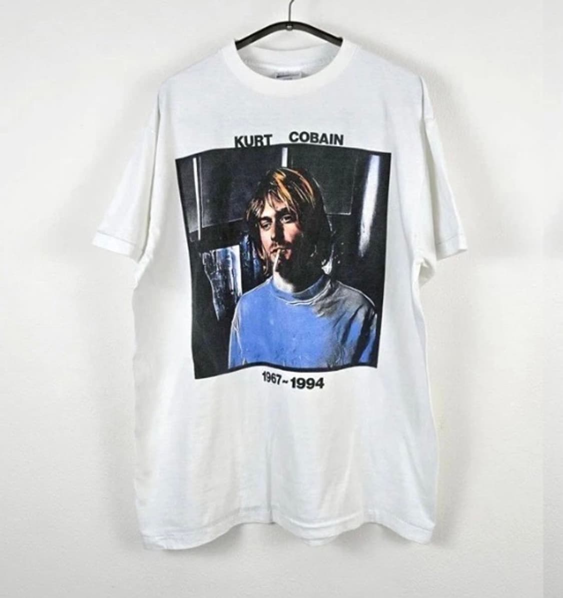 (rep) 빈티지 너바나 커트코베인 티셔츠 BR 상품이미지1