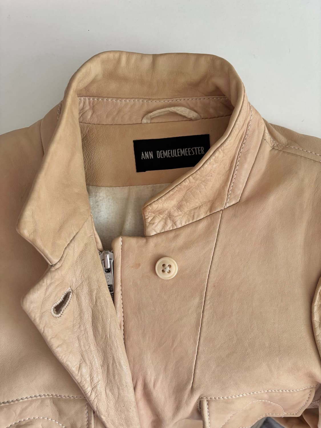 앤 드뮐미스터 리얼 레더자켓 *rare 상품이미지3