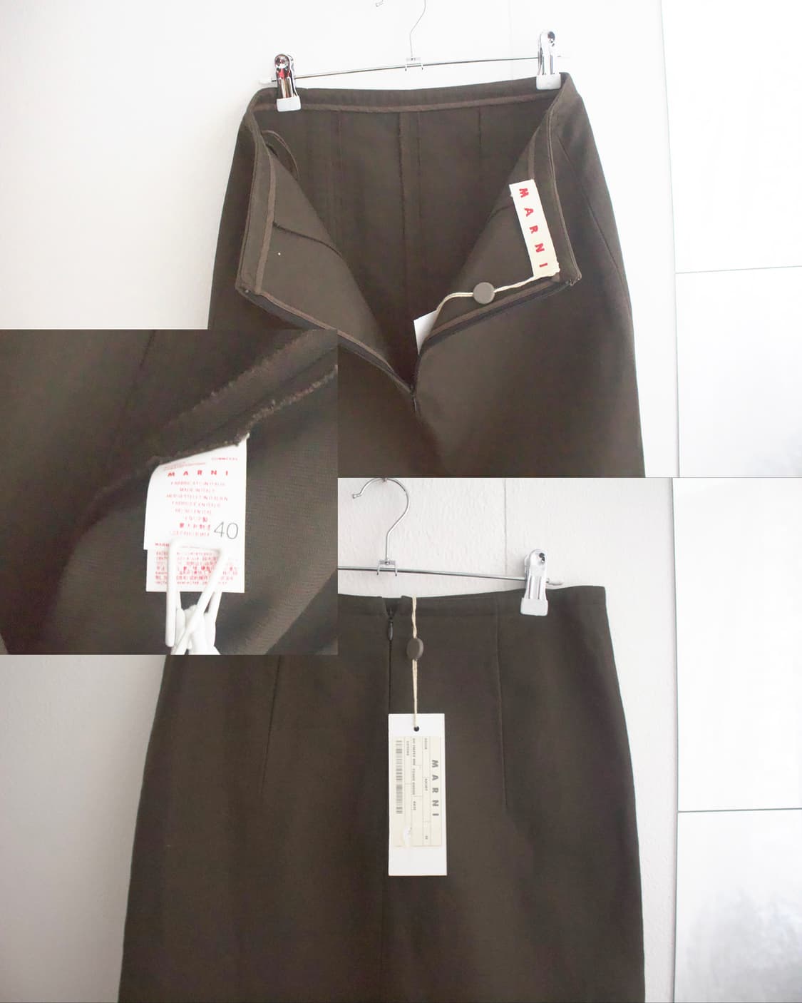 deadstock cotton flare skirt  상품이미지4