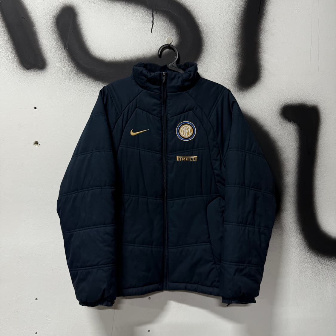 나이키 00s 나이키 팀 인터밀란 자수 디테일 패딩 점퍼 상품이미지1