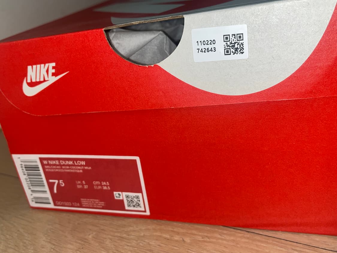 나이키 덩크로우 세일 카카오 와우 새상품 245 상품이미지2