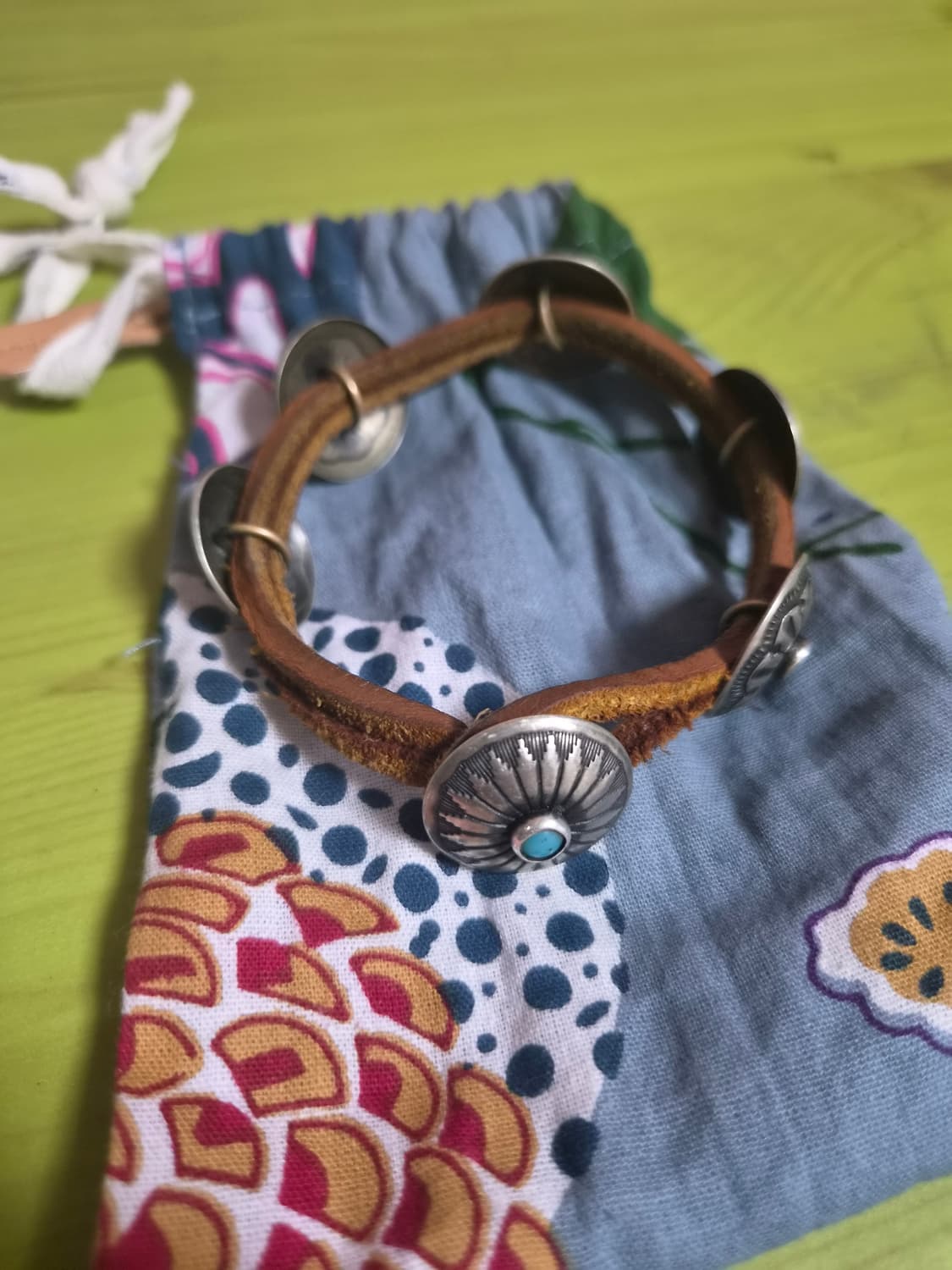 유케텐 콘초 레더 팔찌 M 상품이미지1