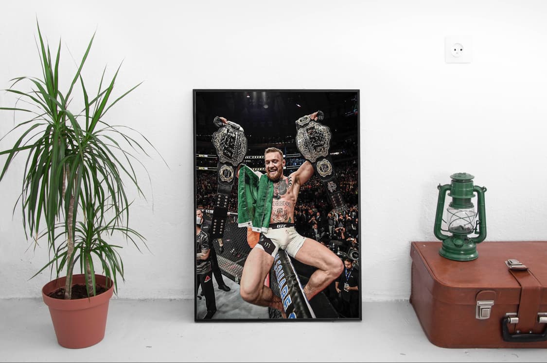 코너 맥그리거 UFC 액자 50x70cm 인테리어 소품 상품이미지1