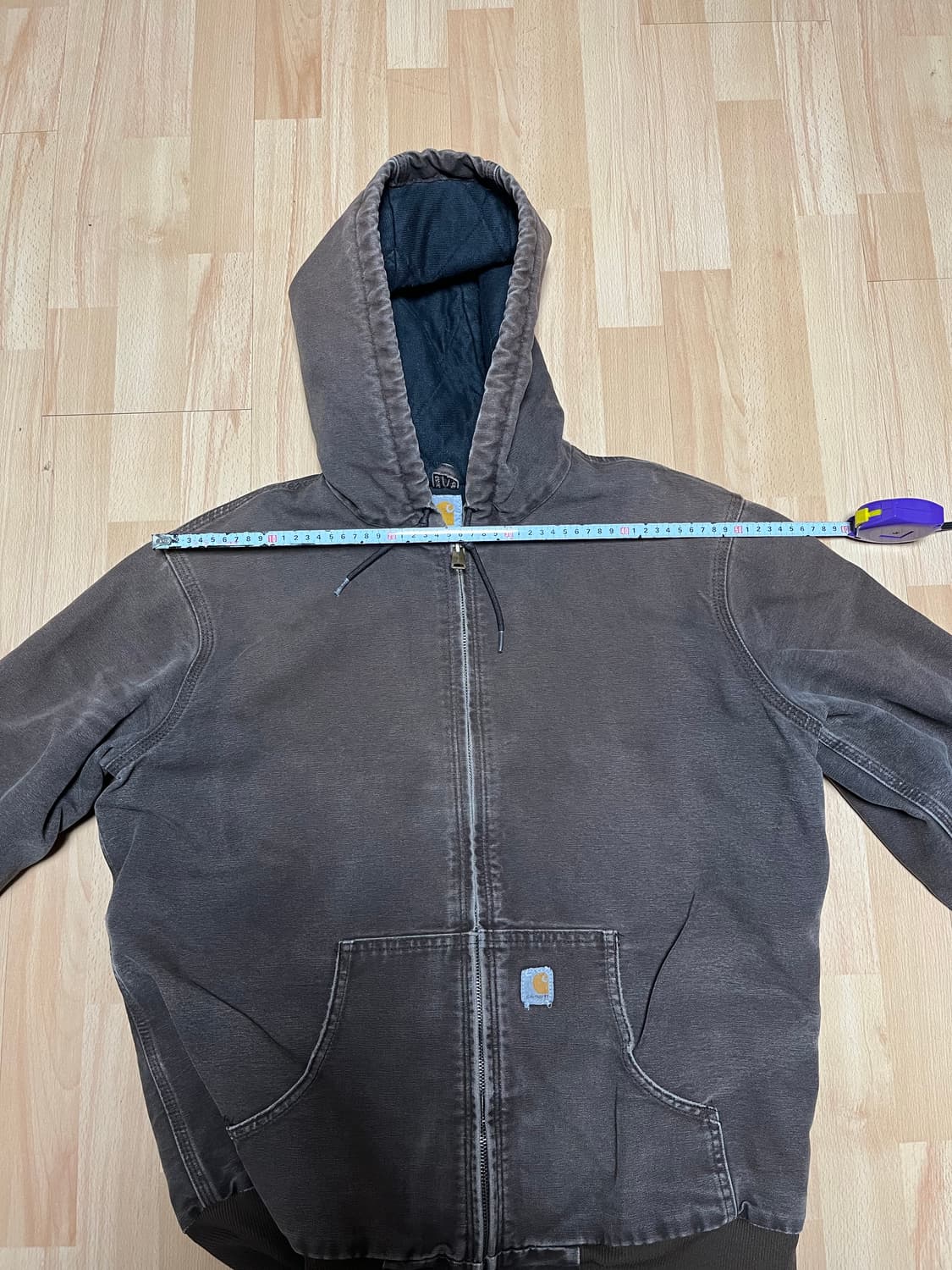 칼하트 wj130 dkb 다크브라운 액티브자켓 상품이미지5