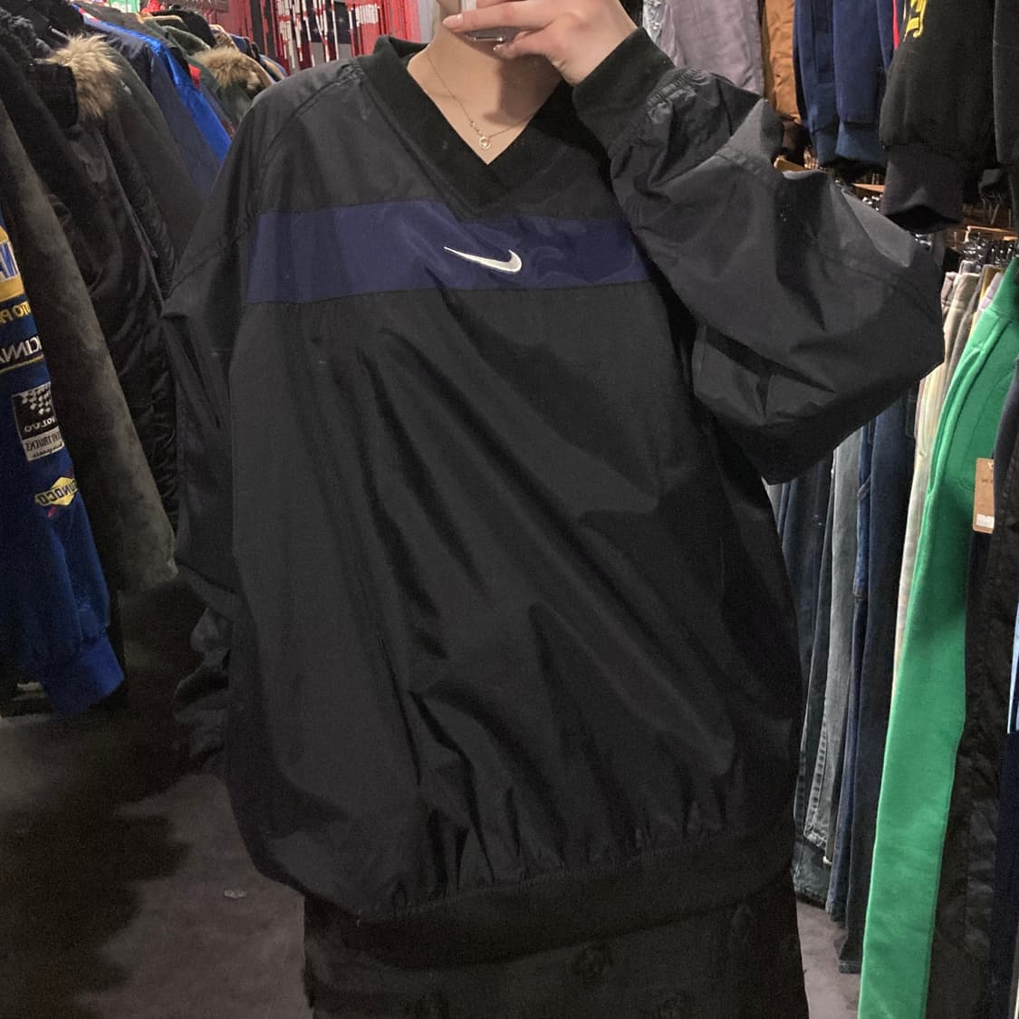  [IM] Nike 나이키 미드스우시 웜업 블랙 상품이미지2