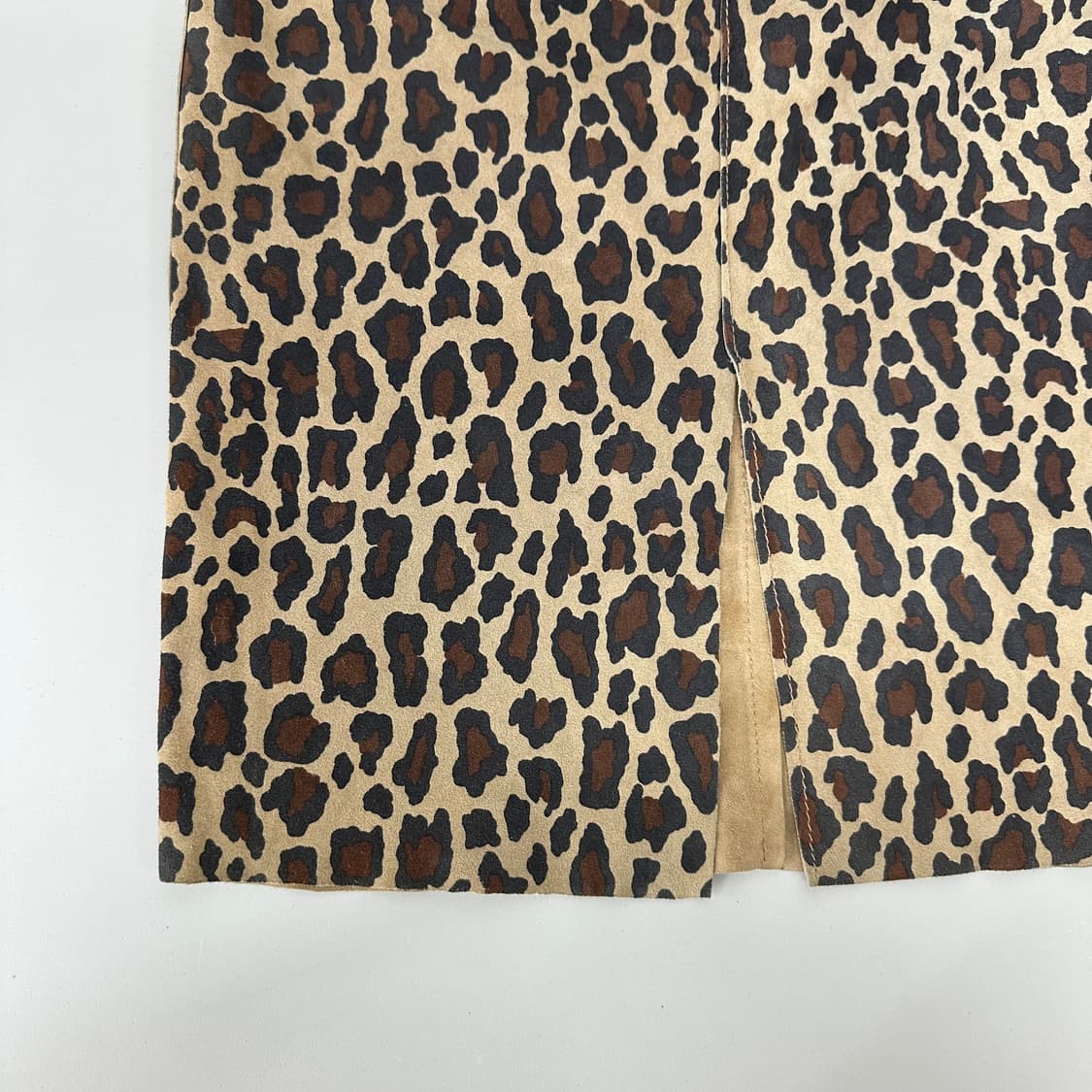 돌체앤가바나 레오파드 베라펠레 가죽 스커트 상품이미지7