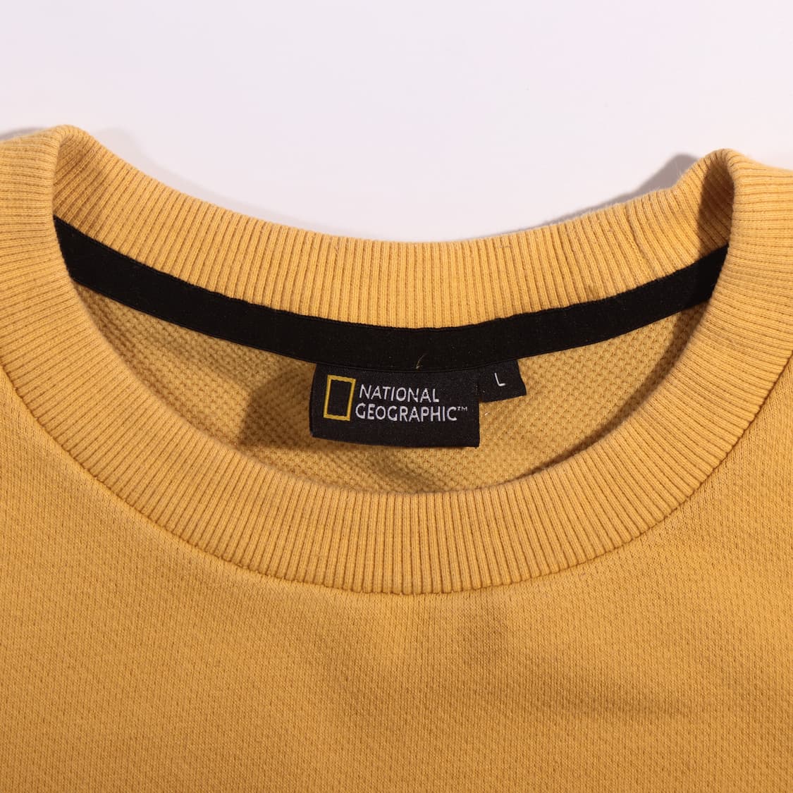 내셔널지오그래픽 자수로고 맨투맨 B625 상품이미지3