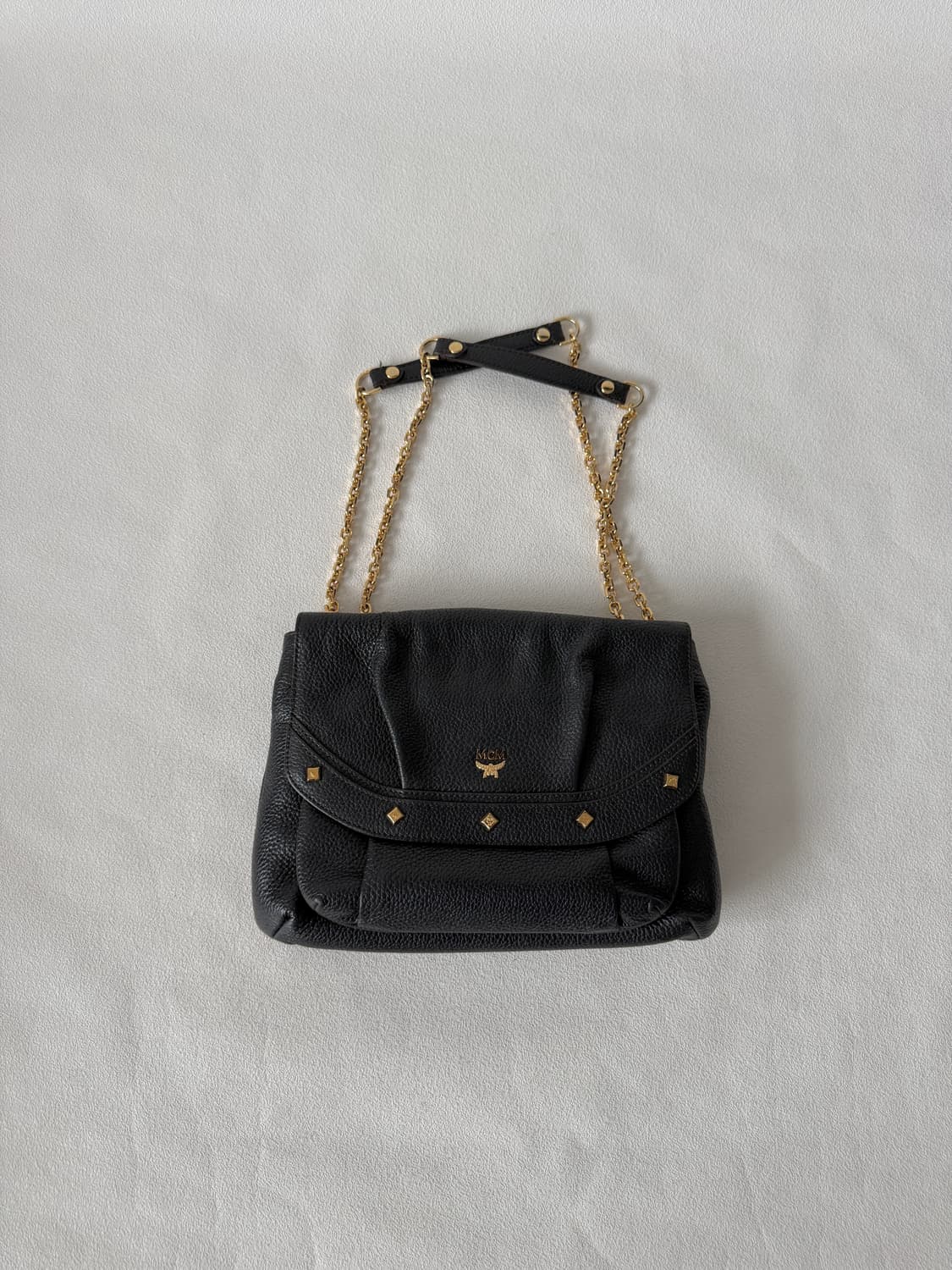 엠씨엠(MCM) 레더 체인 숄더백 상품이미지1