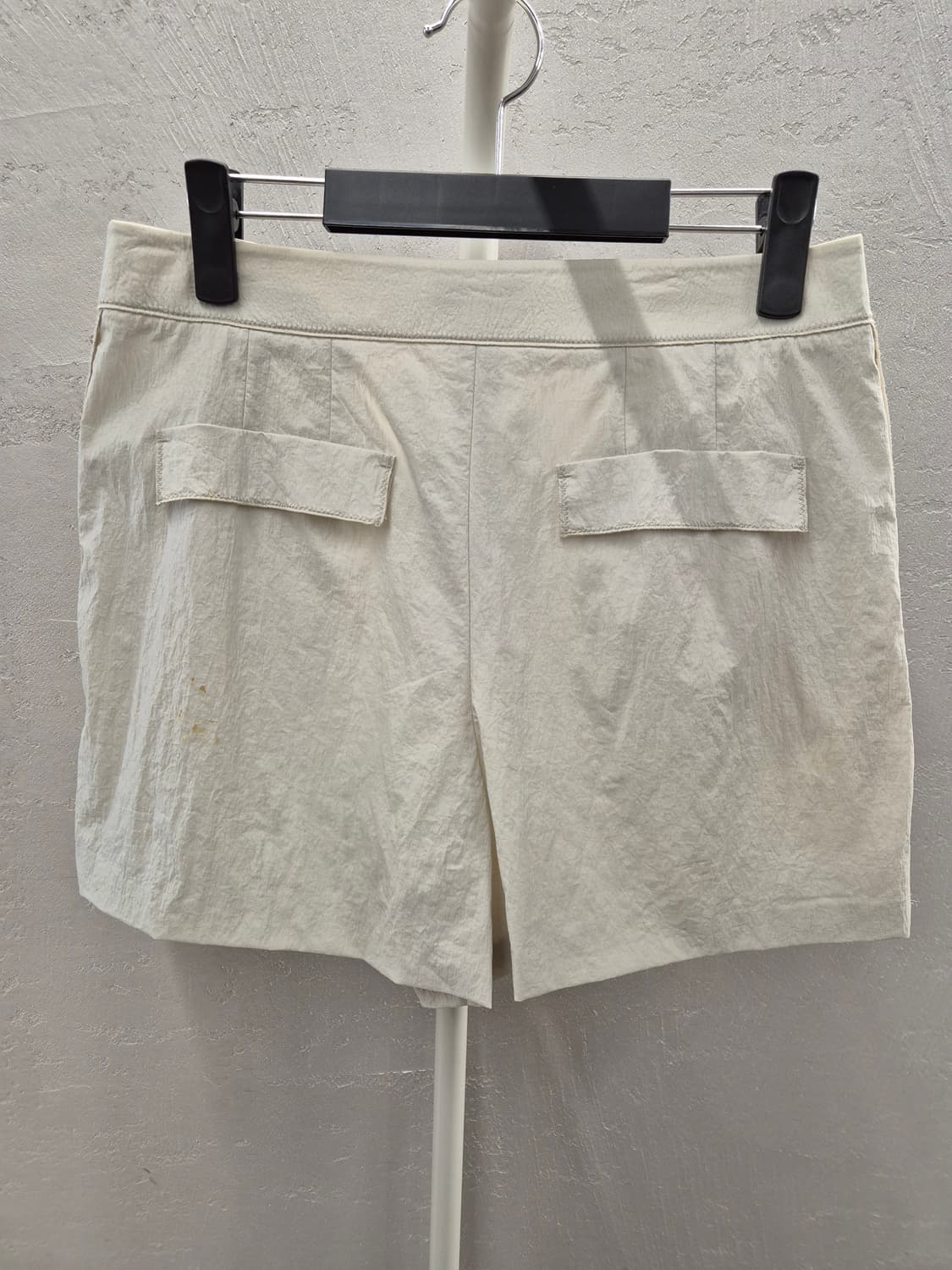 OBZEE ARCHIVE 베이지 핀턱 반바지 70cm 상품이미지3