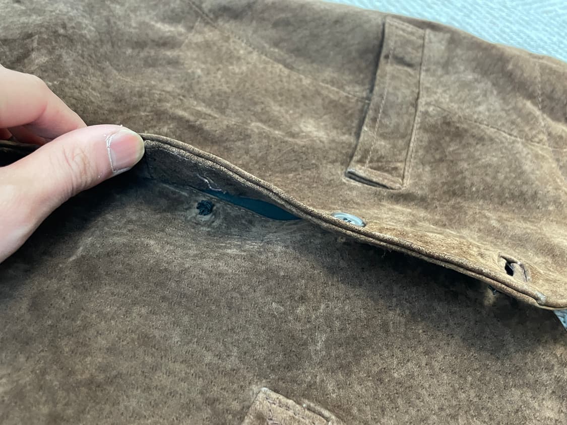 Turxyraeb 빈티지  양가죽 베스트  J03833 상품이미지4