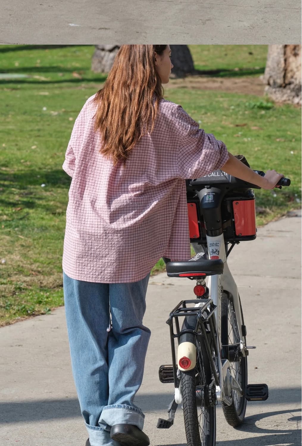 로우클래식 Checked Shirt_PINK 상품이미지2