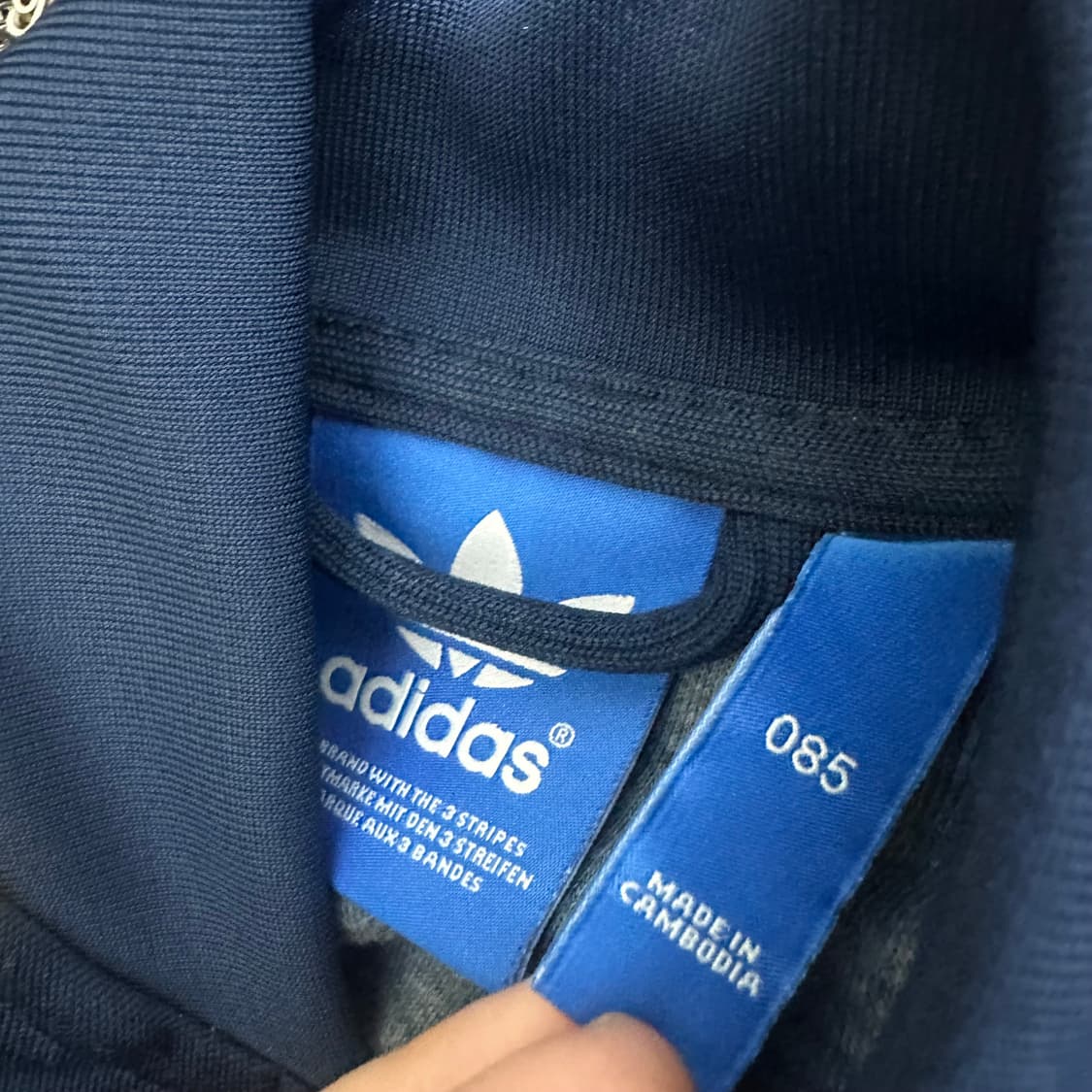 아디다스 SST 슈퍼스타 여성 트랙탑 져지 집업 85사이즈 상품이미지3