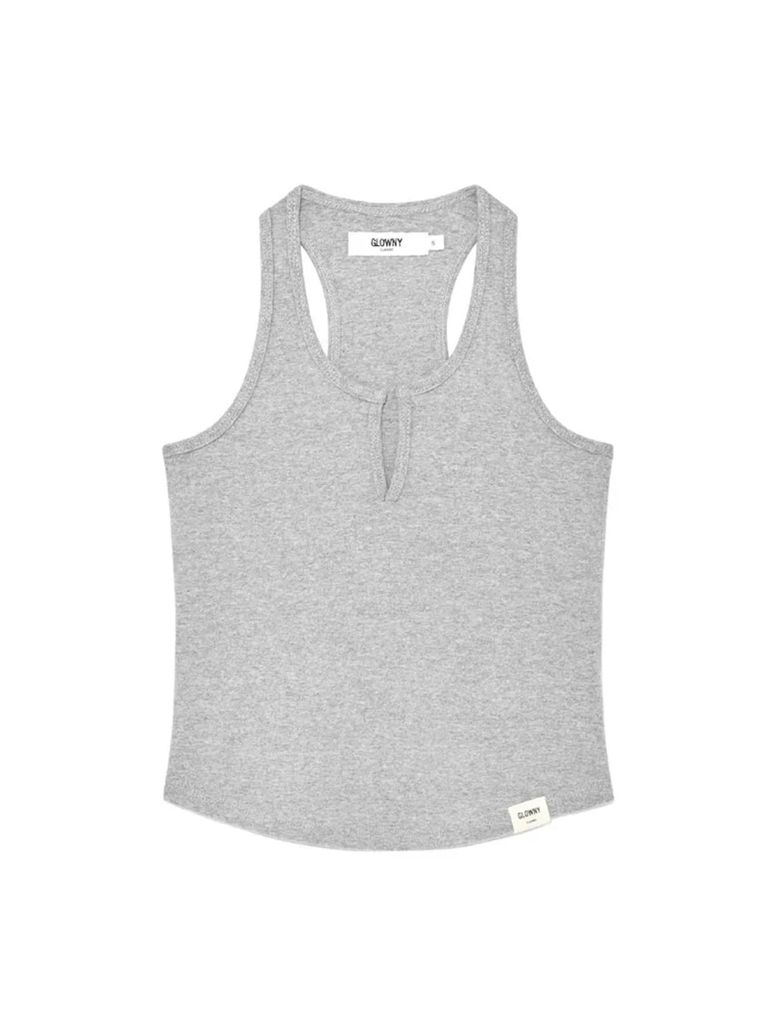 글로니 PURE MODAL SLIT TANK 그레이 판매  상품이미지1