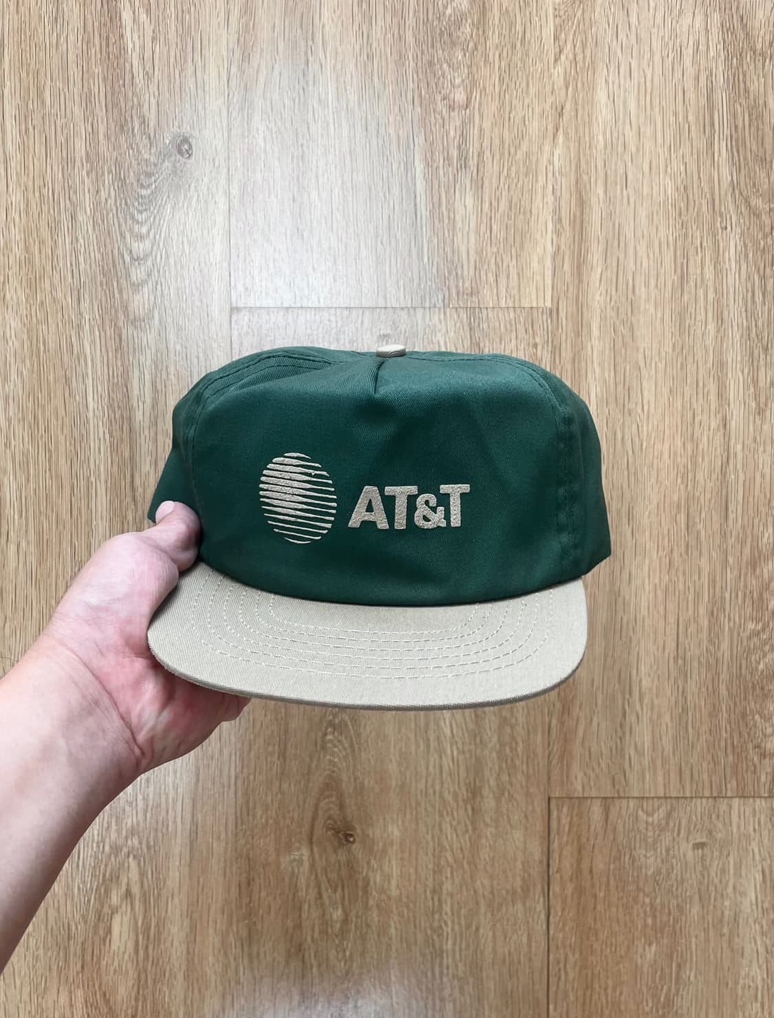 국내 유일 80s Made USA at&t 빈티지 투톤 볼캡 모자 1 상품이미지5