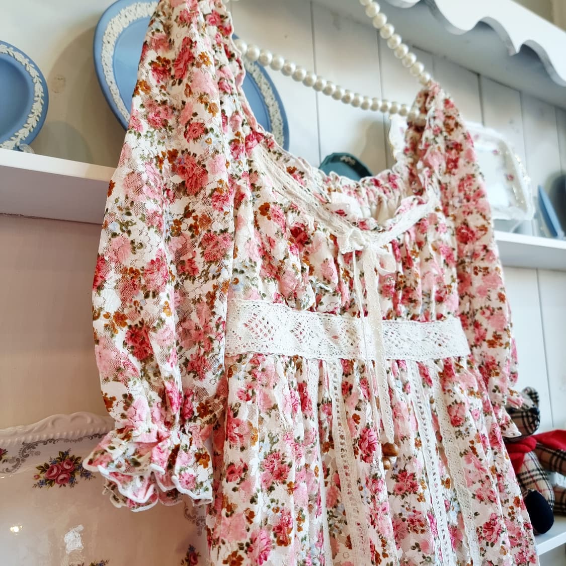 리즈리사 LIZ LISA 오프숄더원피스 상품이미지5