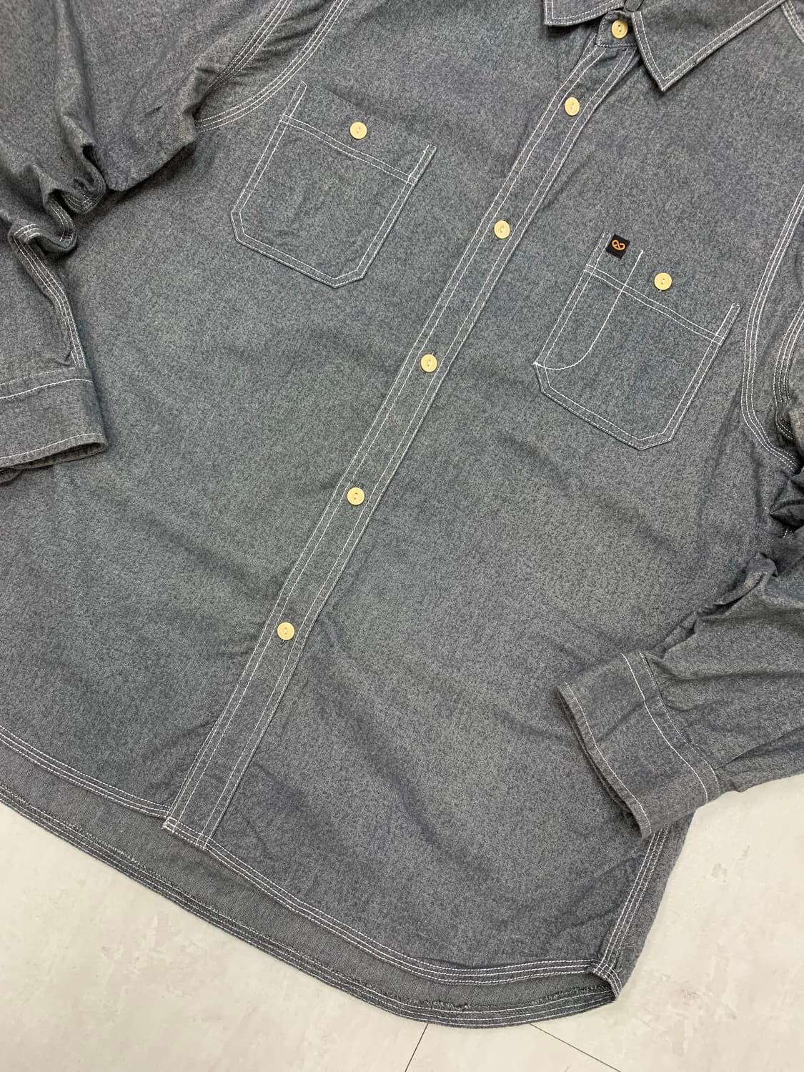 Fubu 흑청 데님 셔츠 #672 상품이미지3