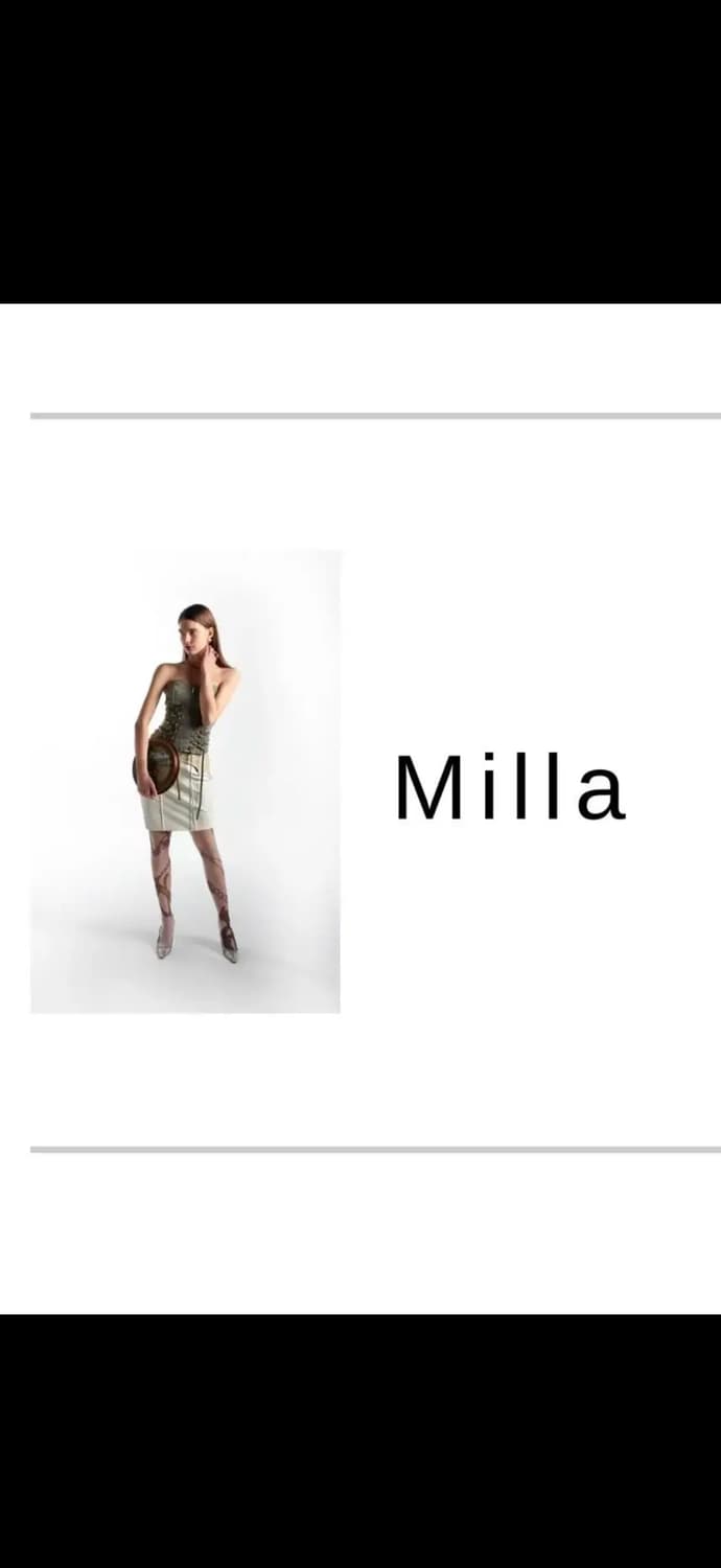 2000archives Milla corset top 이천아카이브스 탑 상품이미지2