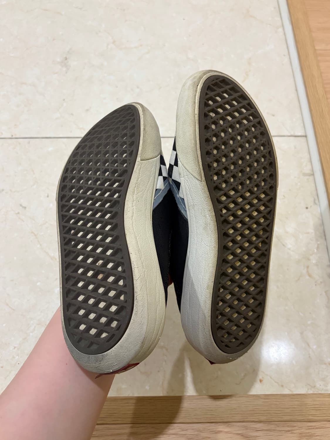 Vans 반스 체커보드 슬립온 235 상품이미지3