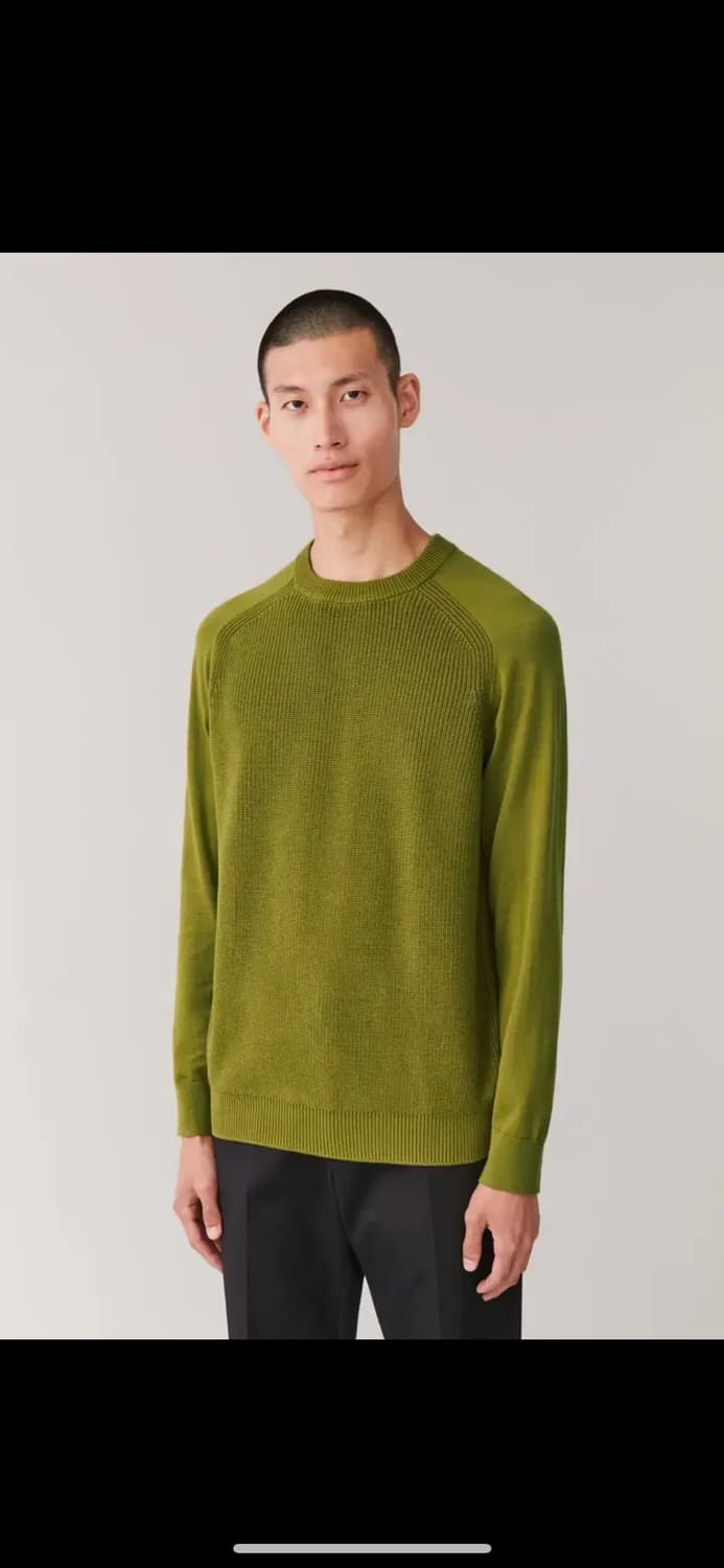 [M]코스 니트 그린 미개봉 새상품 상품이미지2