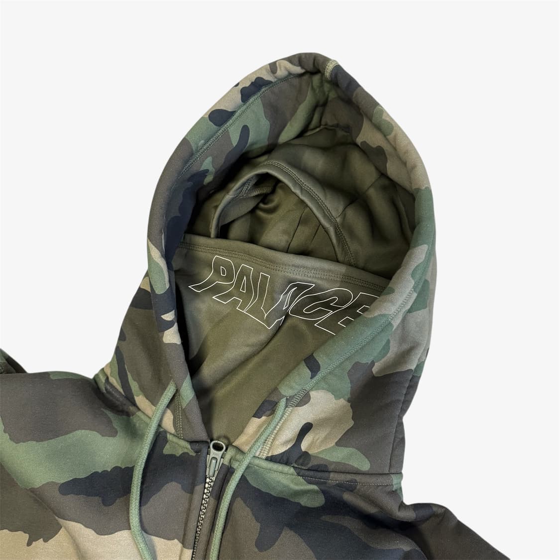 (XL) 팔라스 페이스마스크 후디 집업 카모 상품이미지3