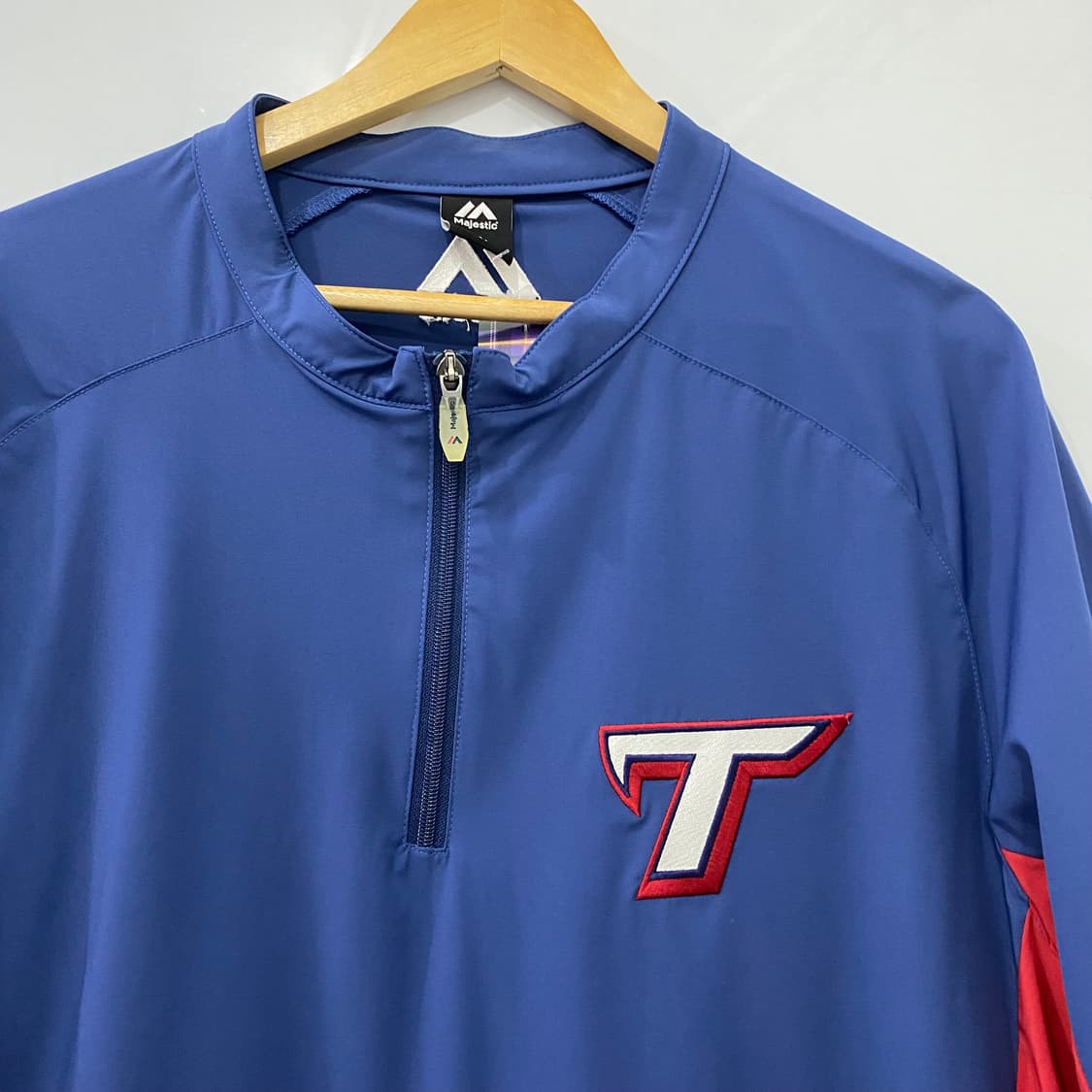 마제스틱 기아타이거즈 반팔 반집업(110) 상품이미지4