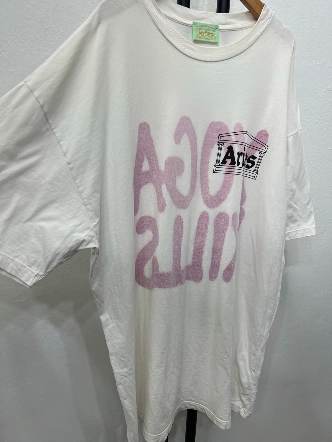 정품) Aries 에리즈 남성 오버핏 반팔티 XL 상품이미지2