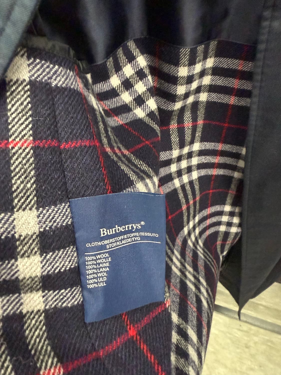 95) 버버리 개버딘 내피코트  상품이미지7