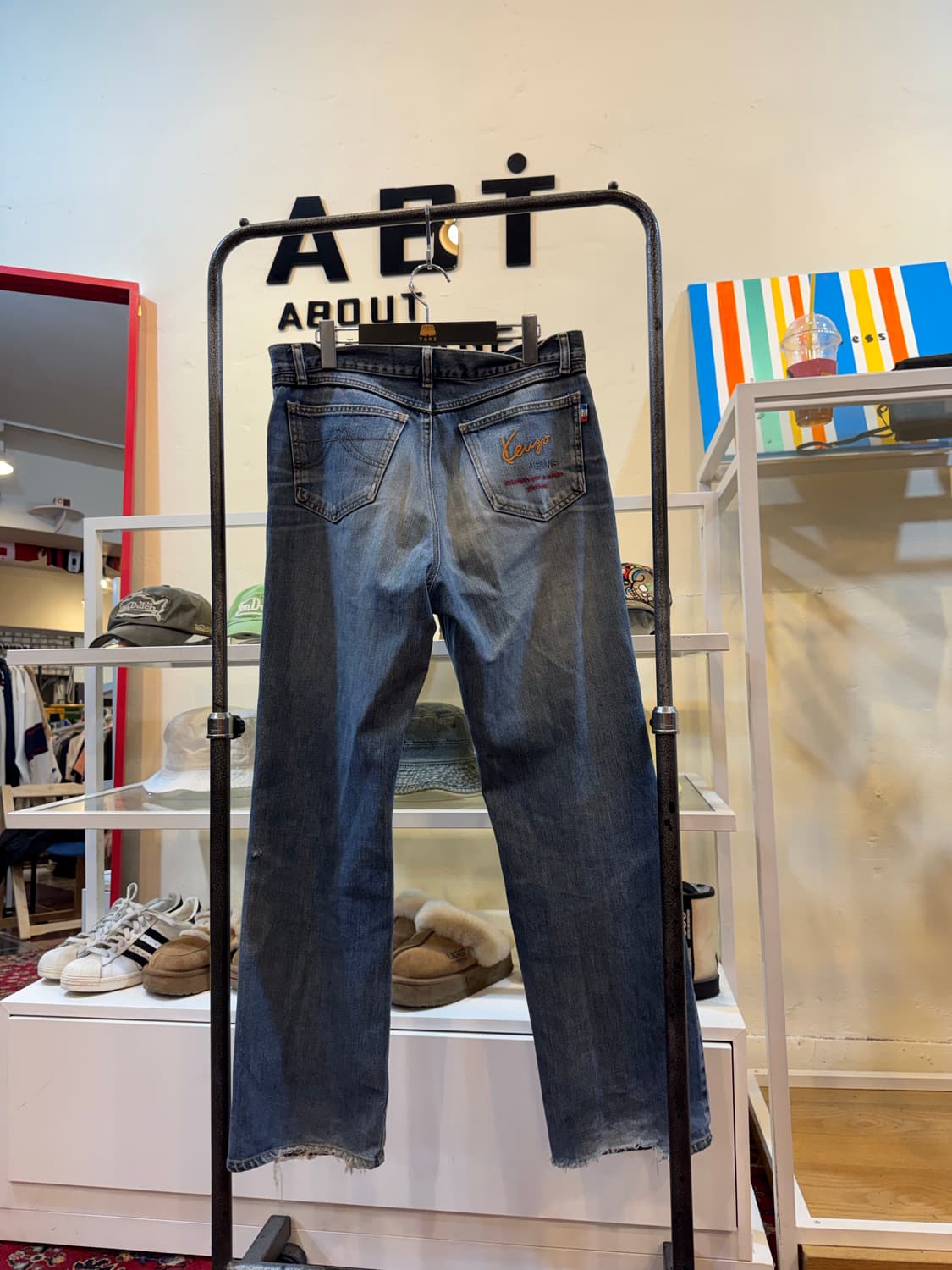 겐조 진스 빈티지 데님 팬츠 34in 상품이미지7