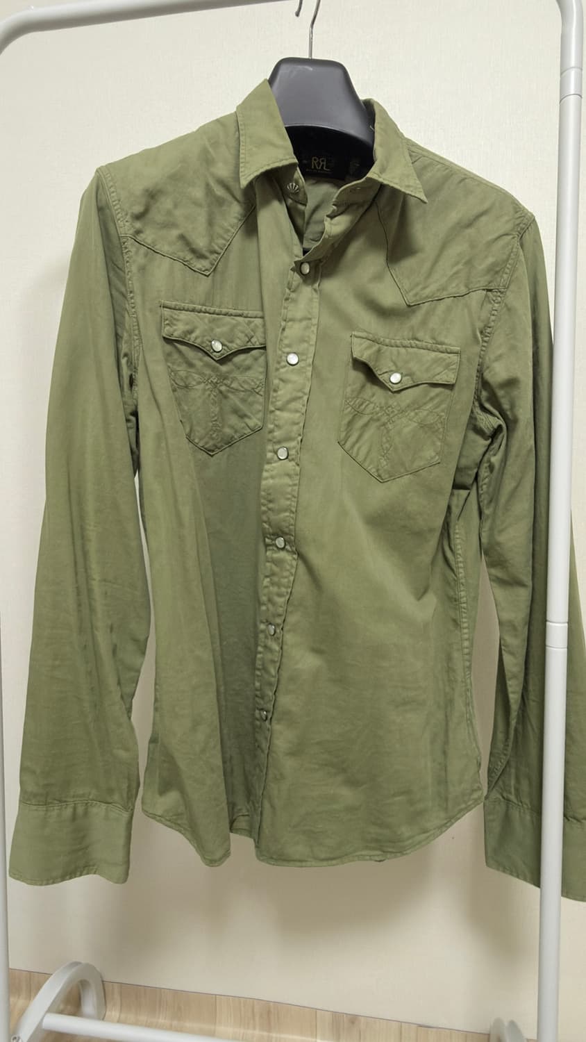 더블알엘 웨스턴 셔츠 m 상품이미지1