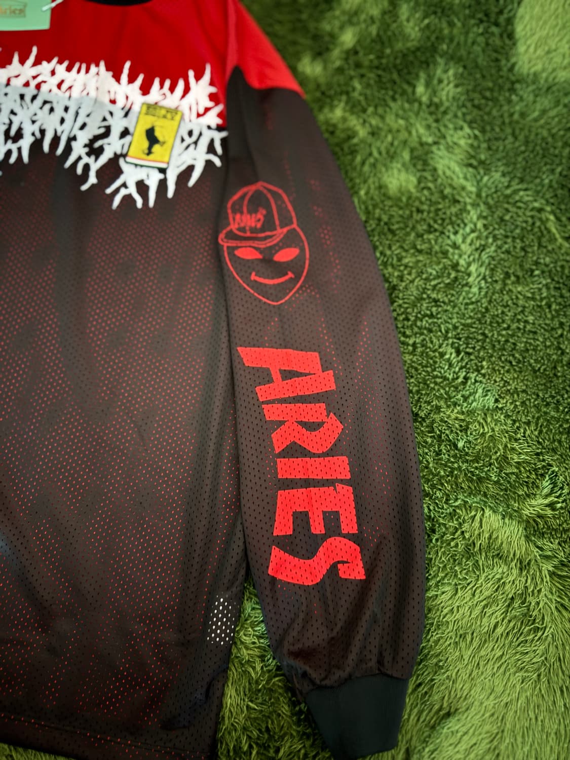 [XL] ARIES 애리즈 메탈 하드코어 에어텍스 메쉬 롱슬리브 상품이미지4