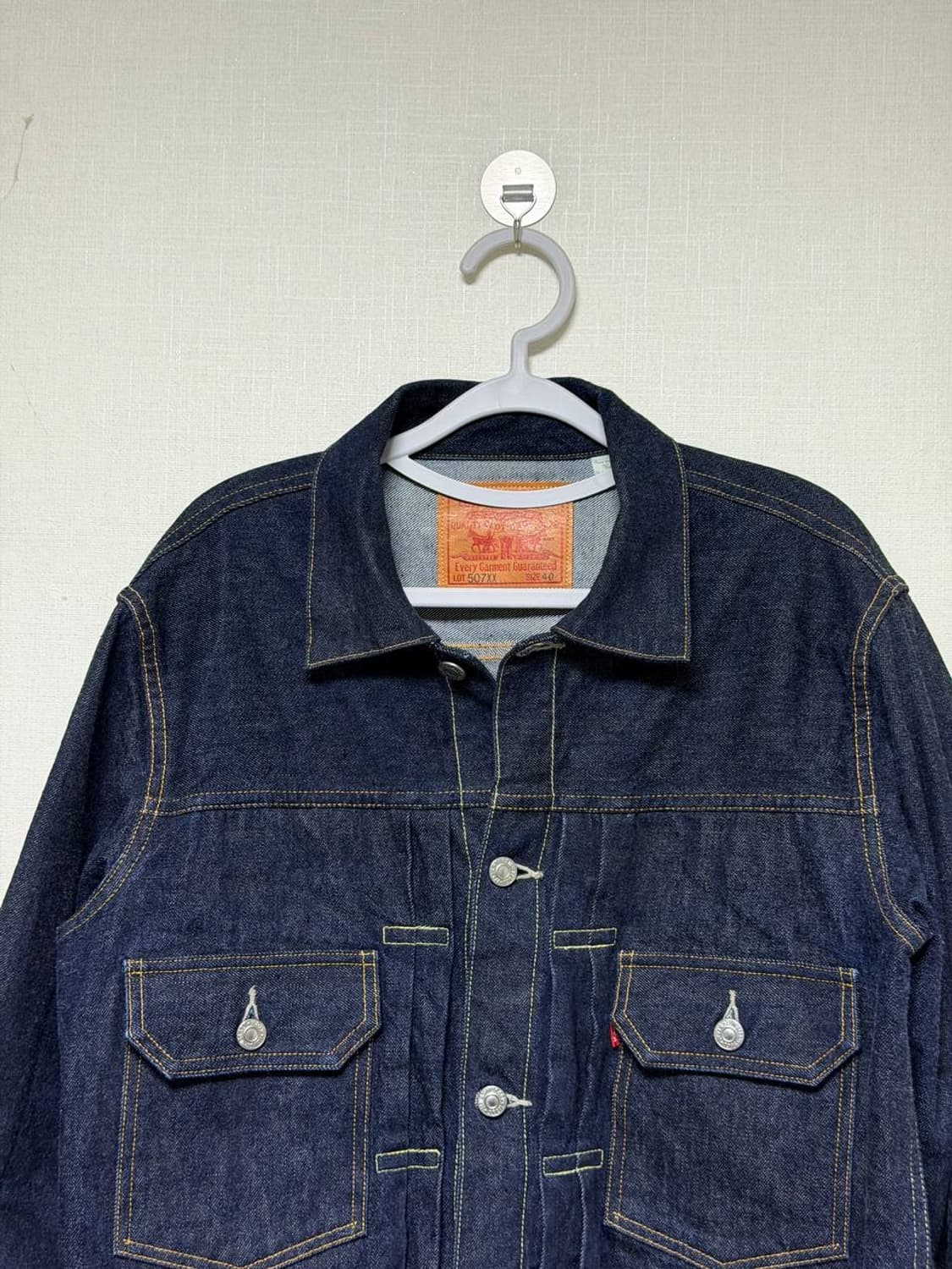 Levi’s LVC 507XX 타입2 자켓 (미국 생산 / 콘밀 원단) 상품이미지3