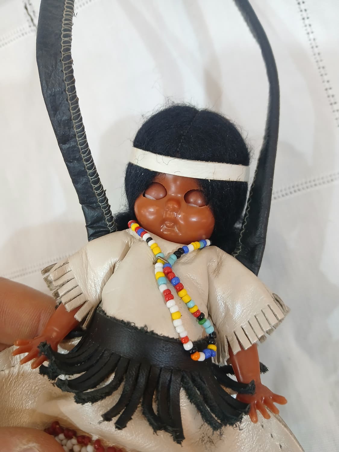 50년대 미국 빈티지Sleepy Eyes Carlson 인디언 인형 상품이미지3