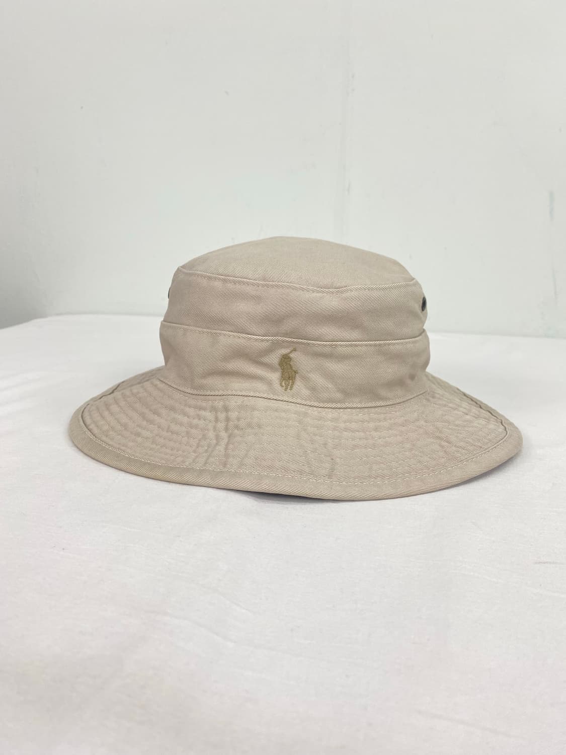 폴로 랄프로렌 베이지 버킷햇 벙거지 상품이미지1