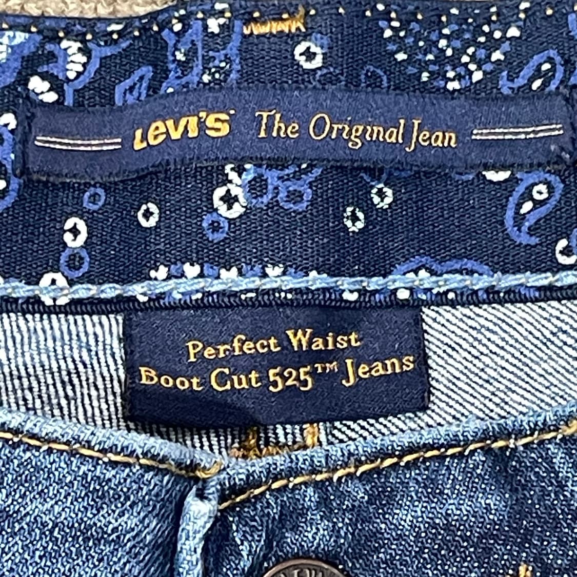 (35) Levi's 525 (리바이스 퍼펙트 웨이스트 부츠컷) 상품이미지6