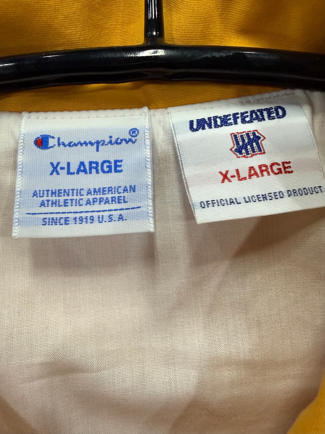 (XL) 언디핏 X 챔피온 콜라보 코치자켓 상품이미지3