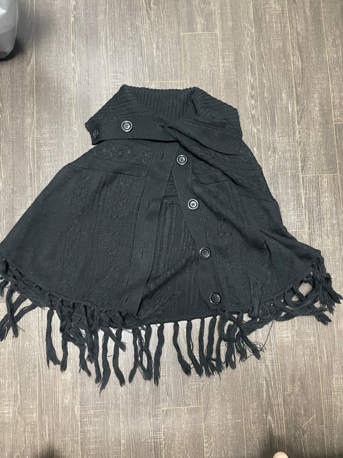 블랙 케이프 일본 빈티지 상품이미지1