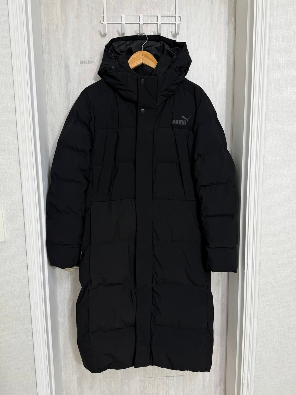 남성 M / 푸마 블랙 롱패딩 상품이미지1