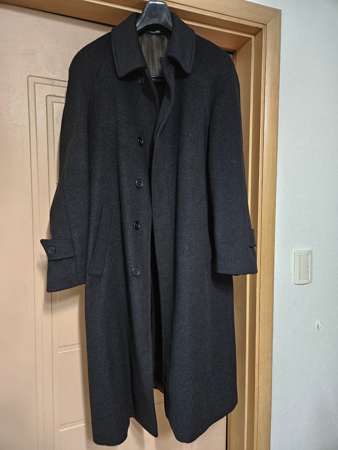 알렉산더맥퀸 싱글레글런 코트 상품이미지1