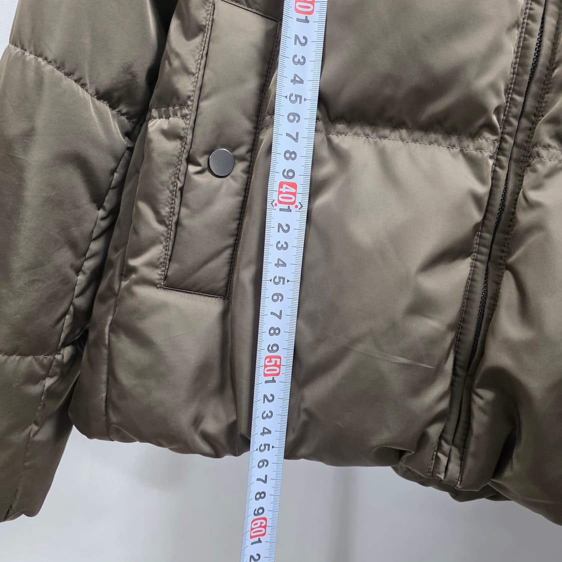 0711 럭키브랜드 헝가리구스다운 여성 패딩 55 카키 상품이미지4