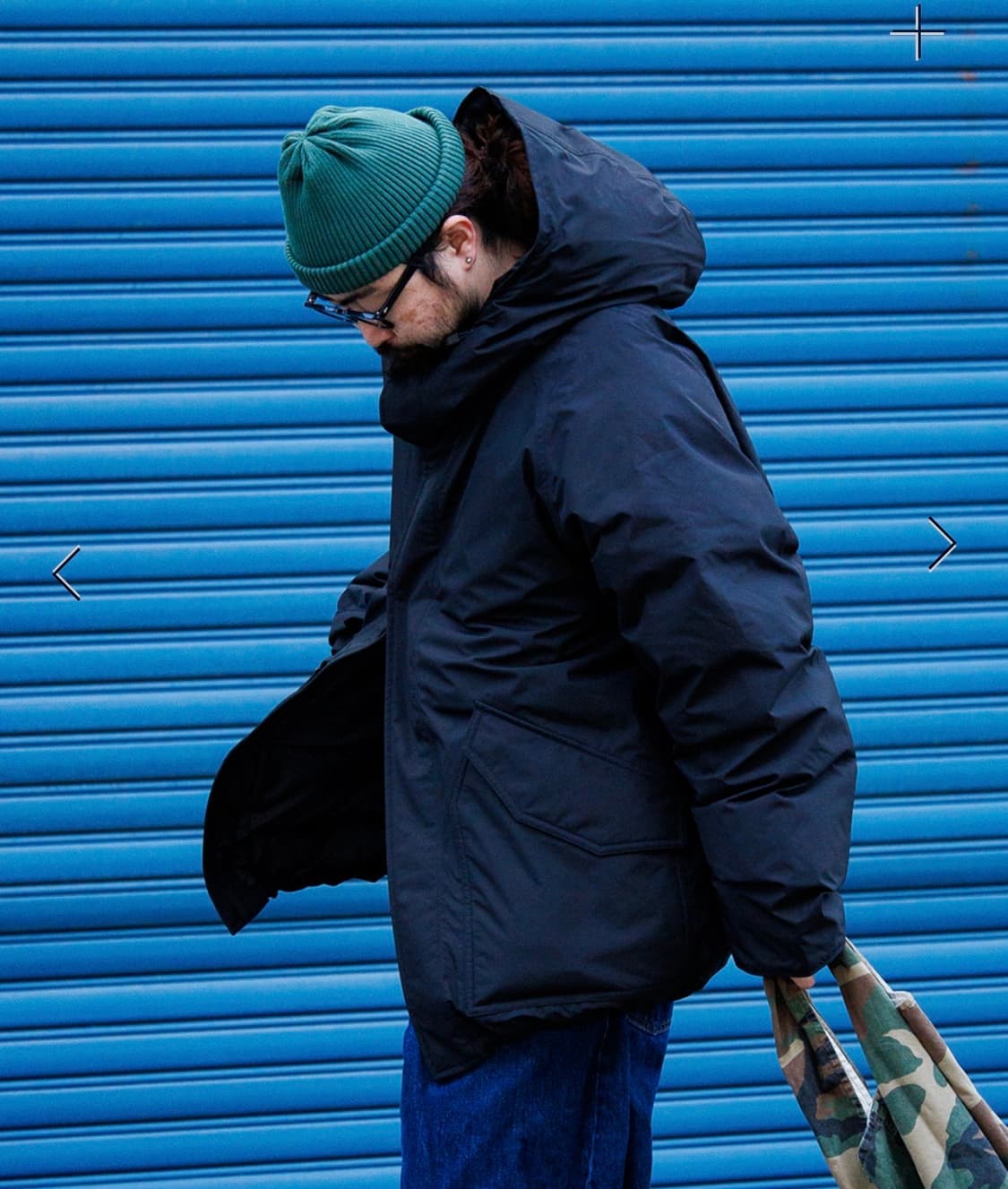 나나미카 25fw 고어텍스 다운코트 네이비 상품이미지3