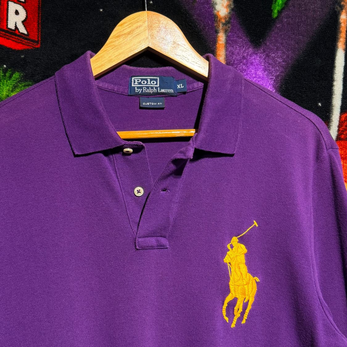 폴로랄프로렌 빅포니 긴팔 카라티 L 바이올렛 상품이미지2