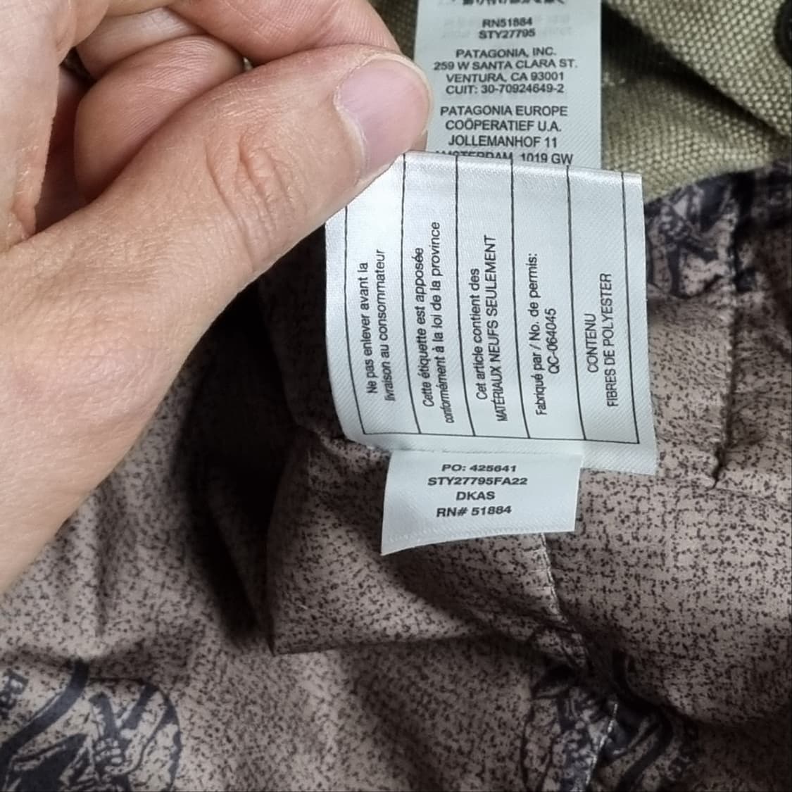 파타고니아 아이언포지 헴프 캔버스 워크 자켓 상품이미지6