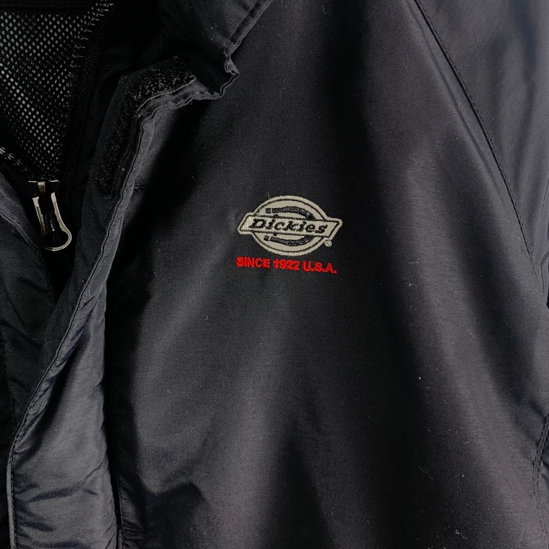 디키즈 자수로고 블랙 바람막이 자켓 상품이미지4