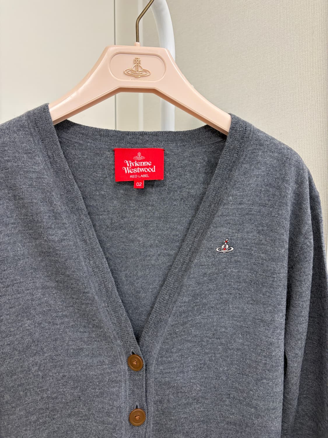 비비안웨스트우드 레드라벨 울 가디건 상품이미지2